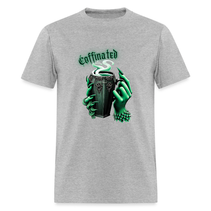 Coffinated Unisex Classic T-Shirt - heather gray
