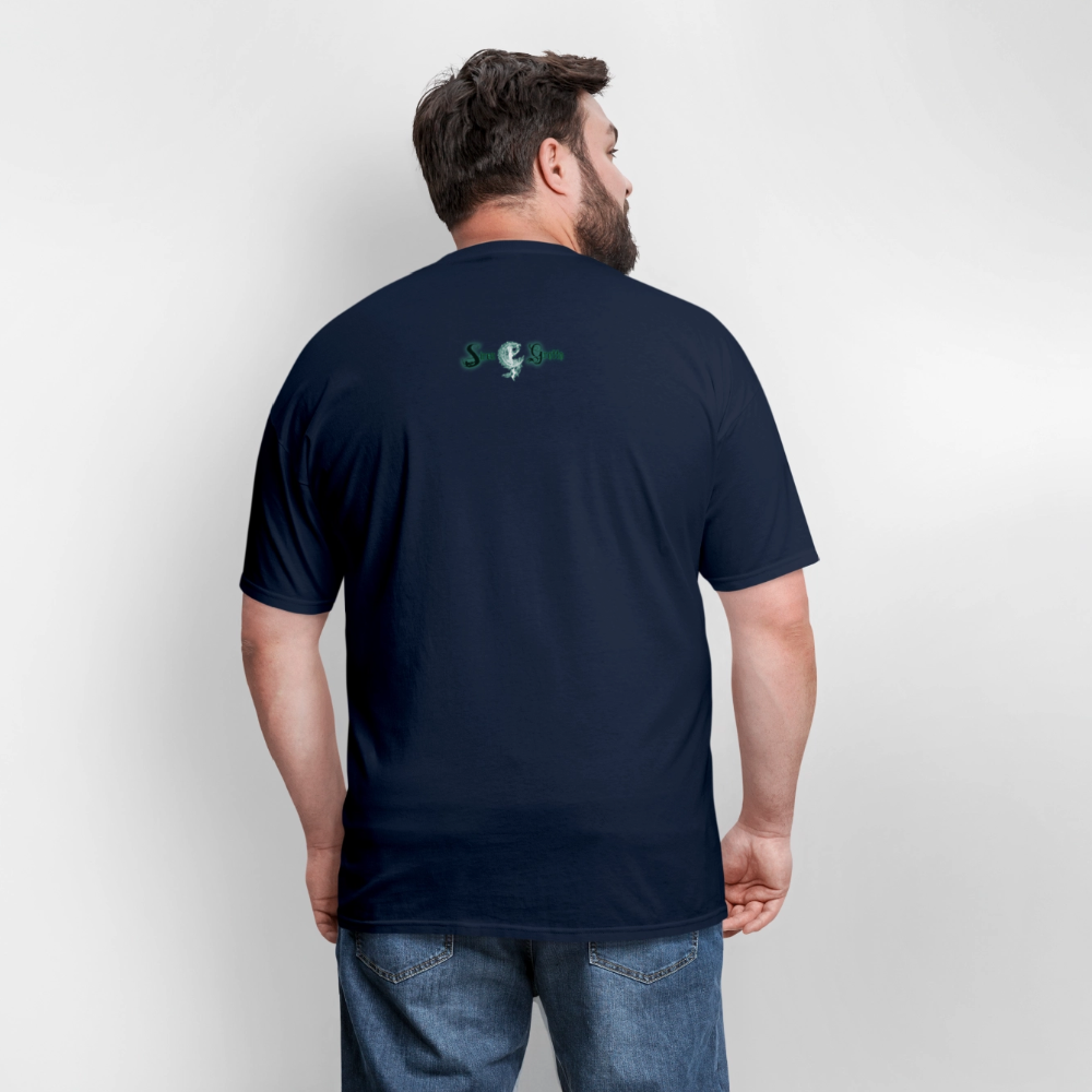 Coffinated Unisex Classic T-Shirt - navy