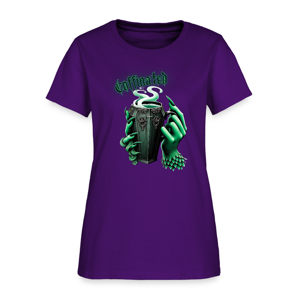 Coffinated Women's T-Shirt - purple