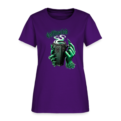 Coffinated Women's T-Shirt - purple