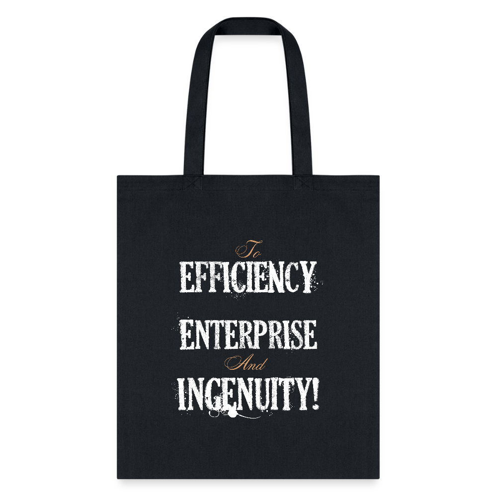 Efficiency, Enterprise Book Bag - black