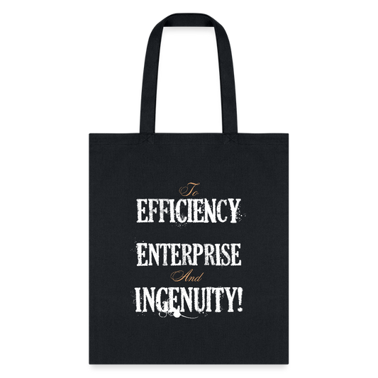 Efficiency, Enterprise Book Bag - black