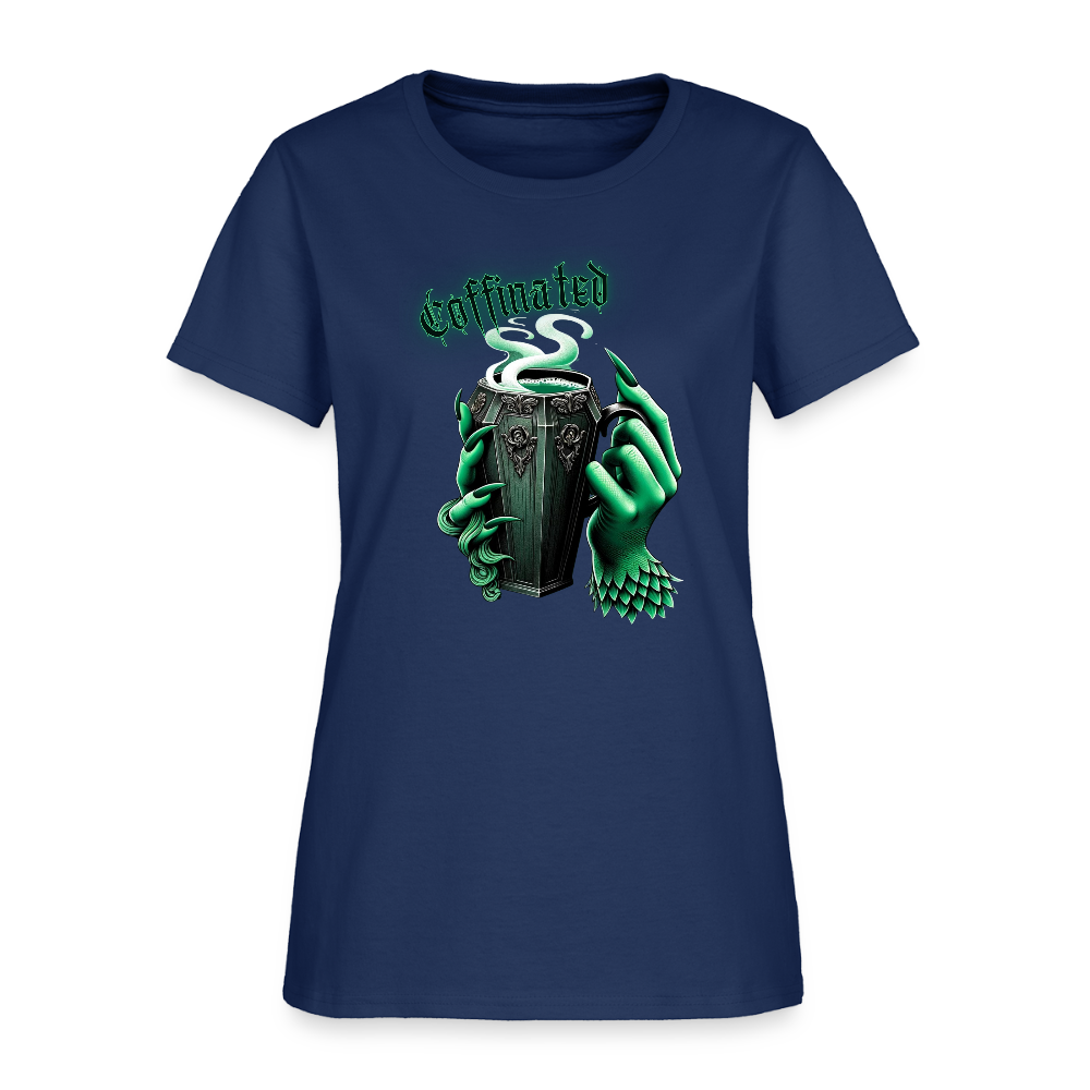 Coffinated Women's T-Shirt -  blue dusk