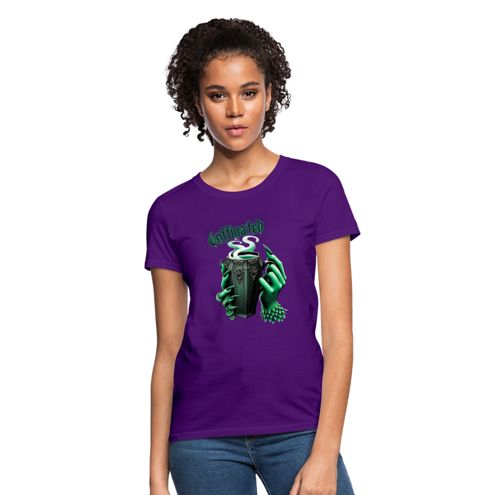 Coffinated Women's T-Shirt - purple