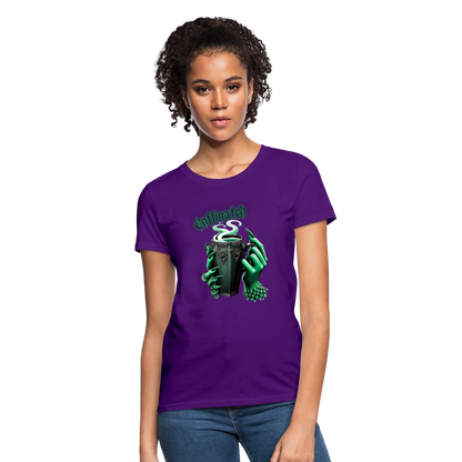 Coffinated Women's T-Shirt - purple