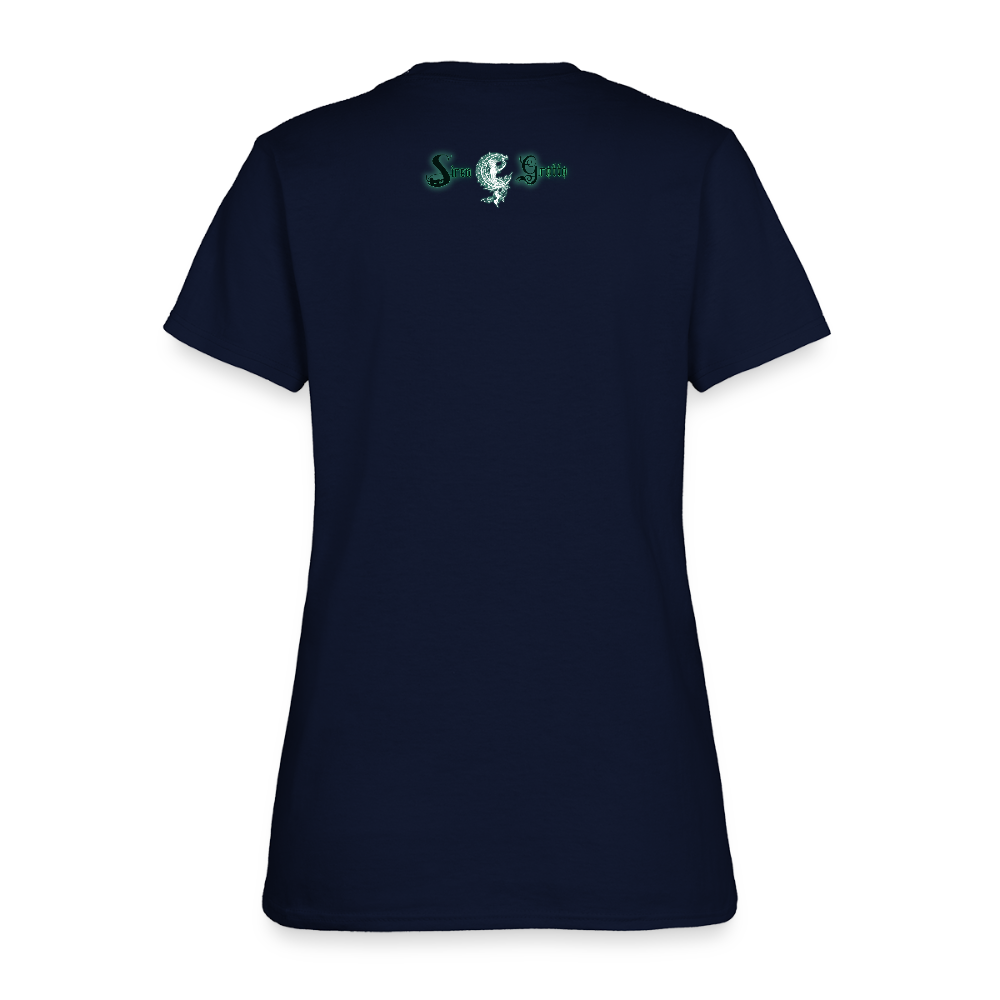 Coffinated Women's T-Shirt - navy