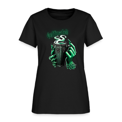 Coffinated Women's T-Shirt - black