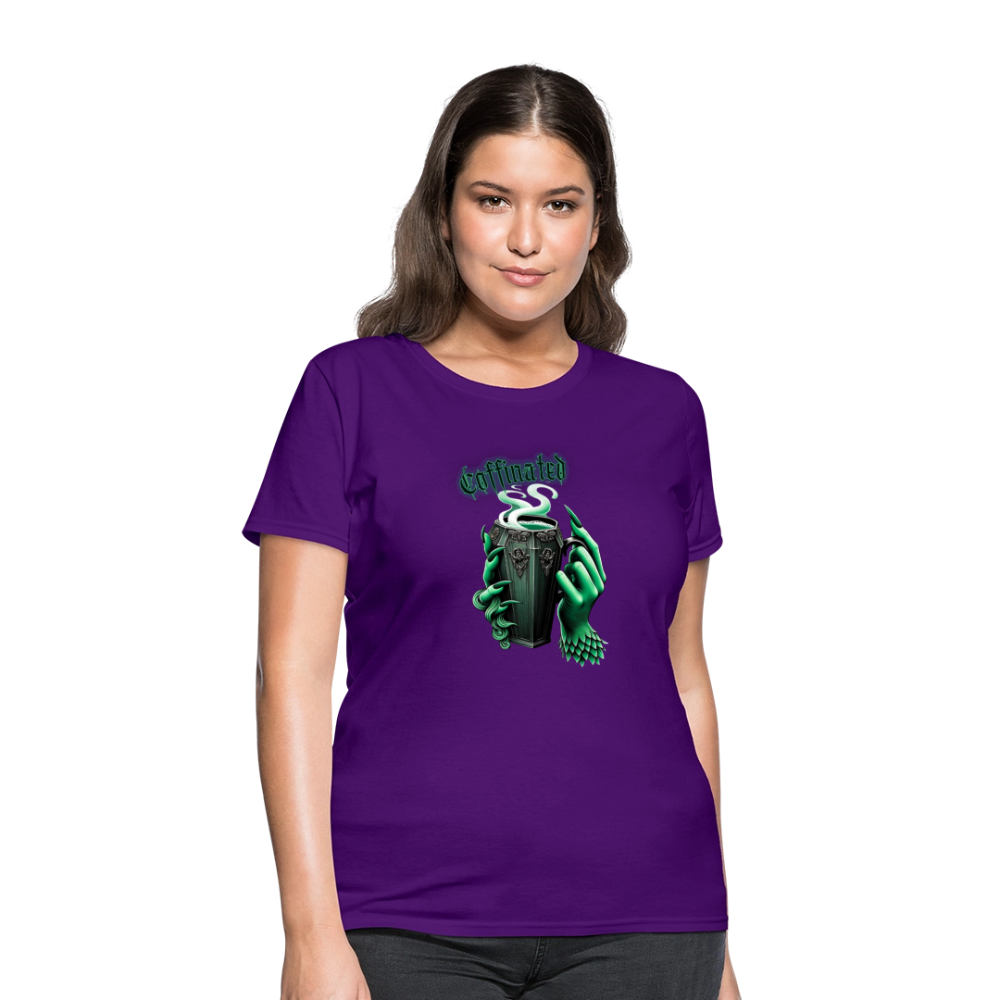 Coffinated Women's T-Shirt - purple