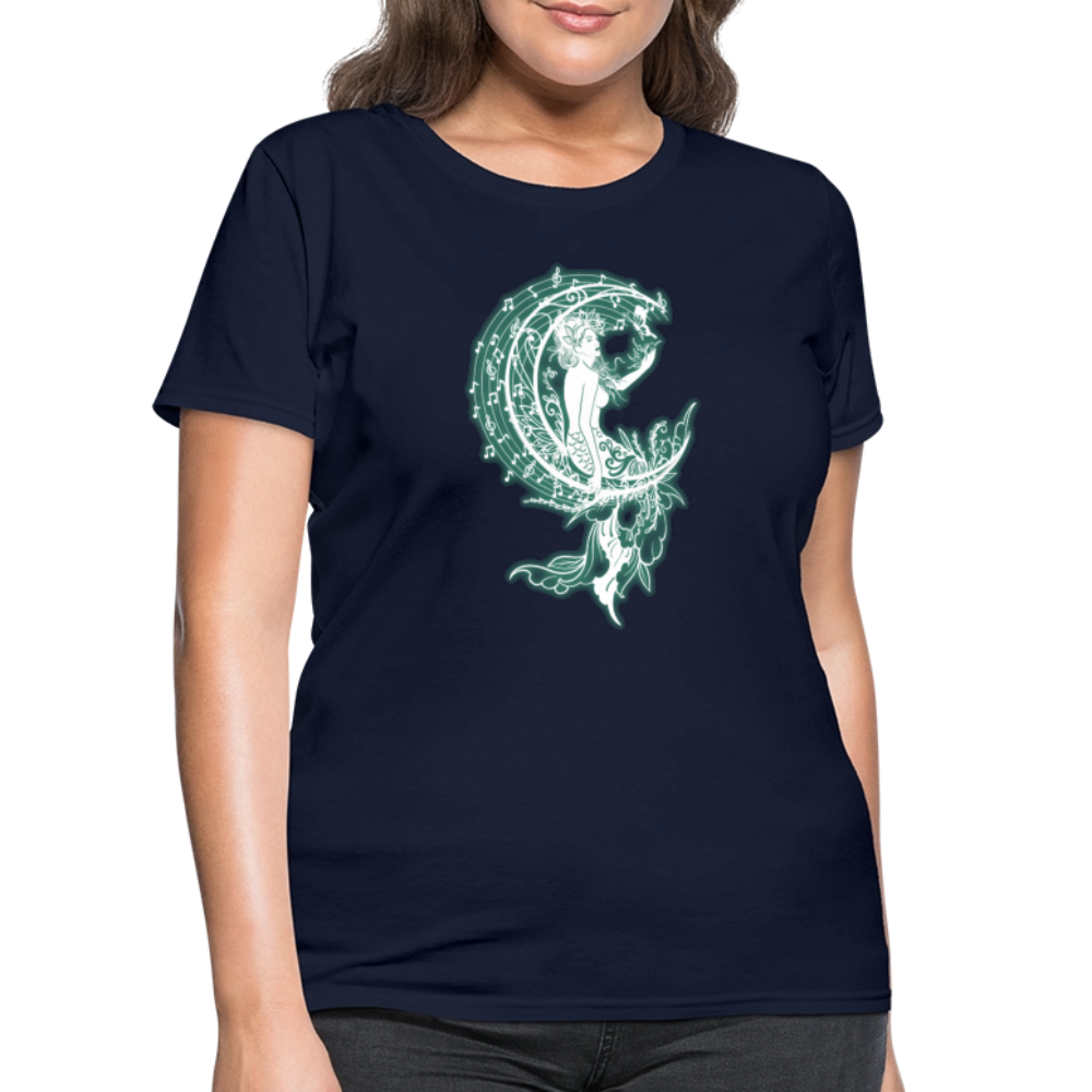 Bride of The Moon Women's T-Shirt - navy