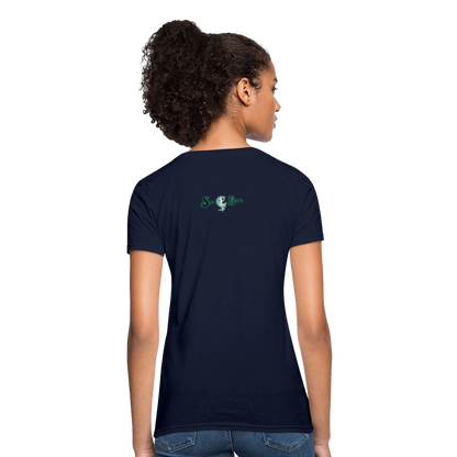 Coffinated Women's T-Shirt - navy