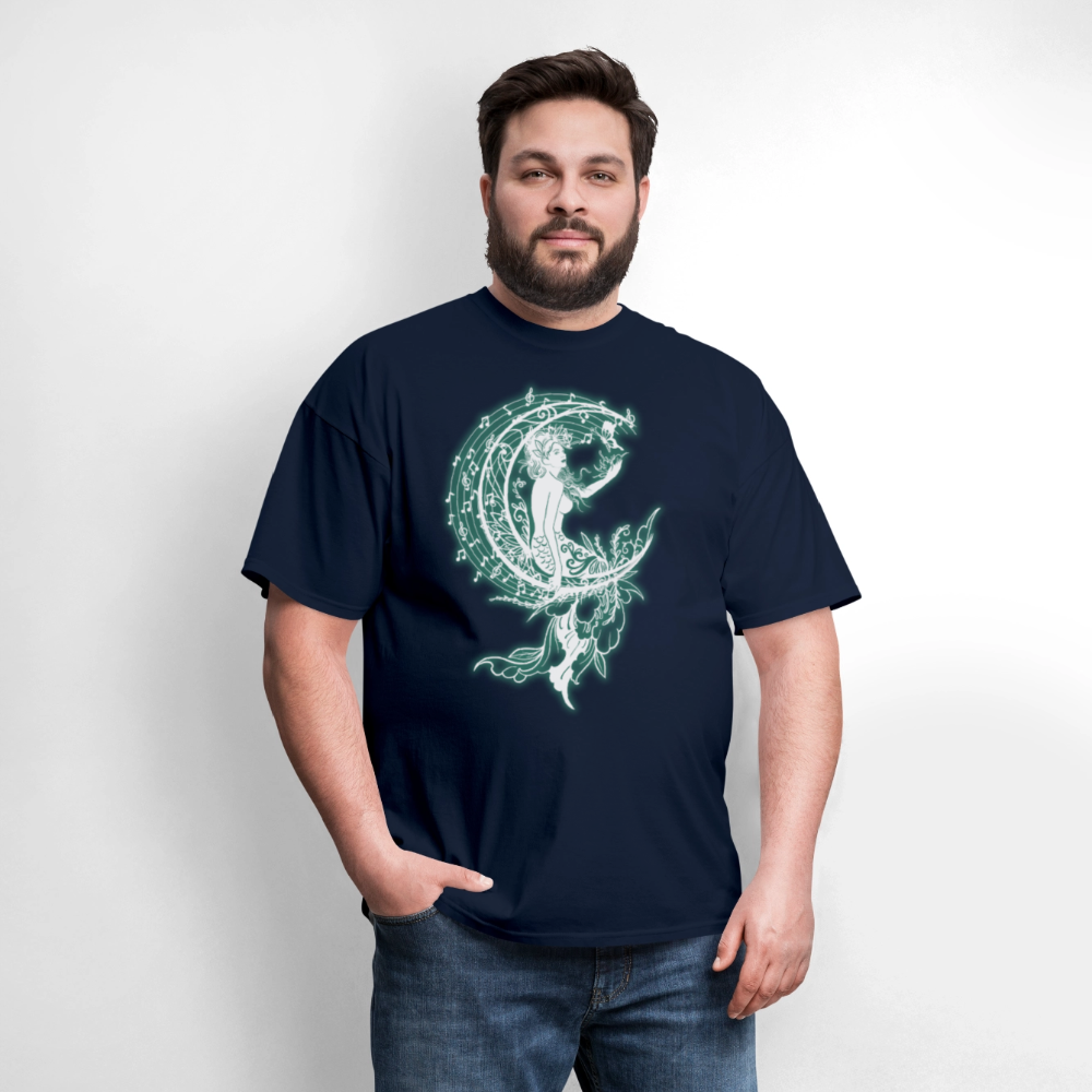 Bride of The Moon Unisex Classic T-Shirt - navy