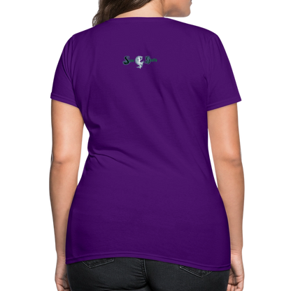 Coffinated Women's T-Shirt - purple