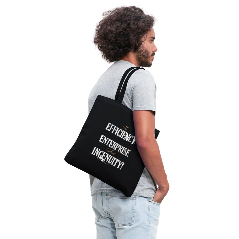 Efficiency, Enterprise Book Bag - black