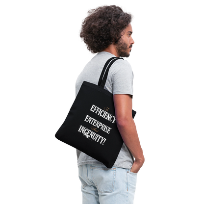 Efficiency, Enterprise Book Bag - black