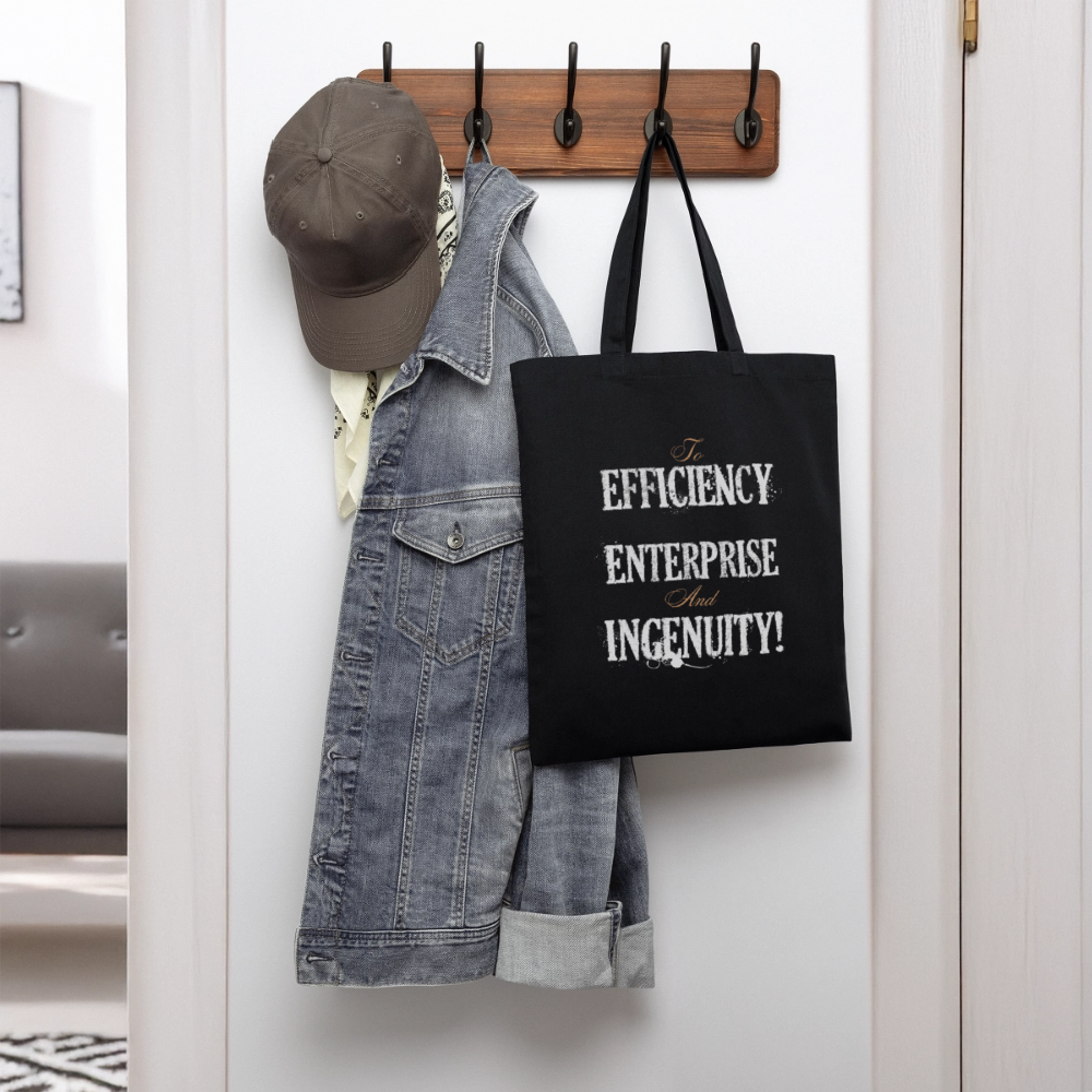 Efficiency, Enterprise Book Bag - black
