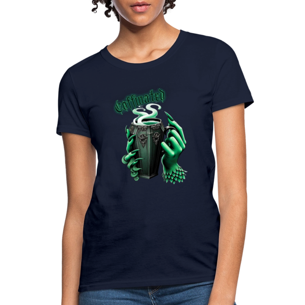 Coffinated Women's T-Shirt - navy