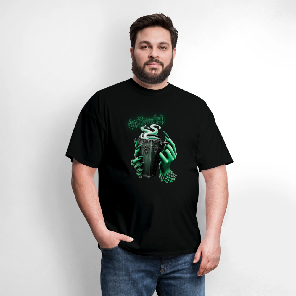 Coffinated Unisex Classic T-Shirt - black