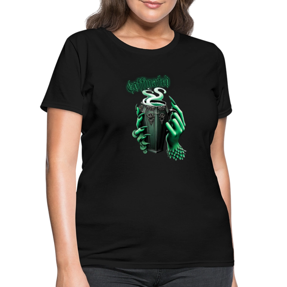 Coffinated Women's T-Shirt - black