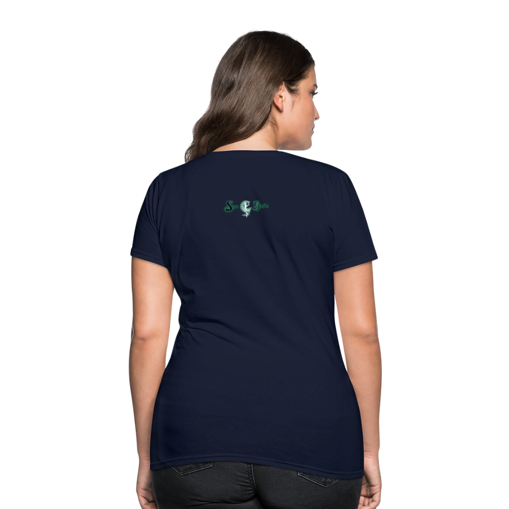 Coffinated Women's T-Shirt - navy