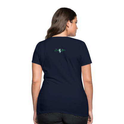 Coffinated Women's T-Shirt - navy