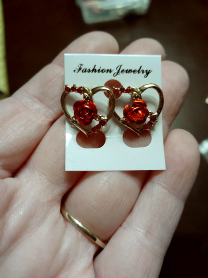 Briar Rose - Hearts jewelry set