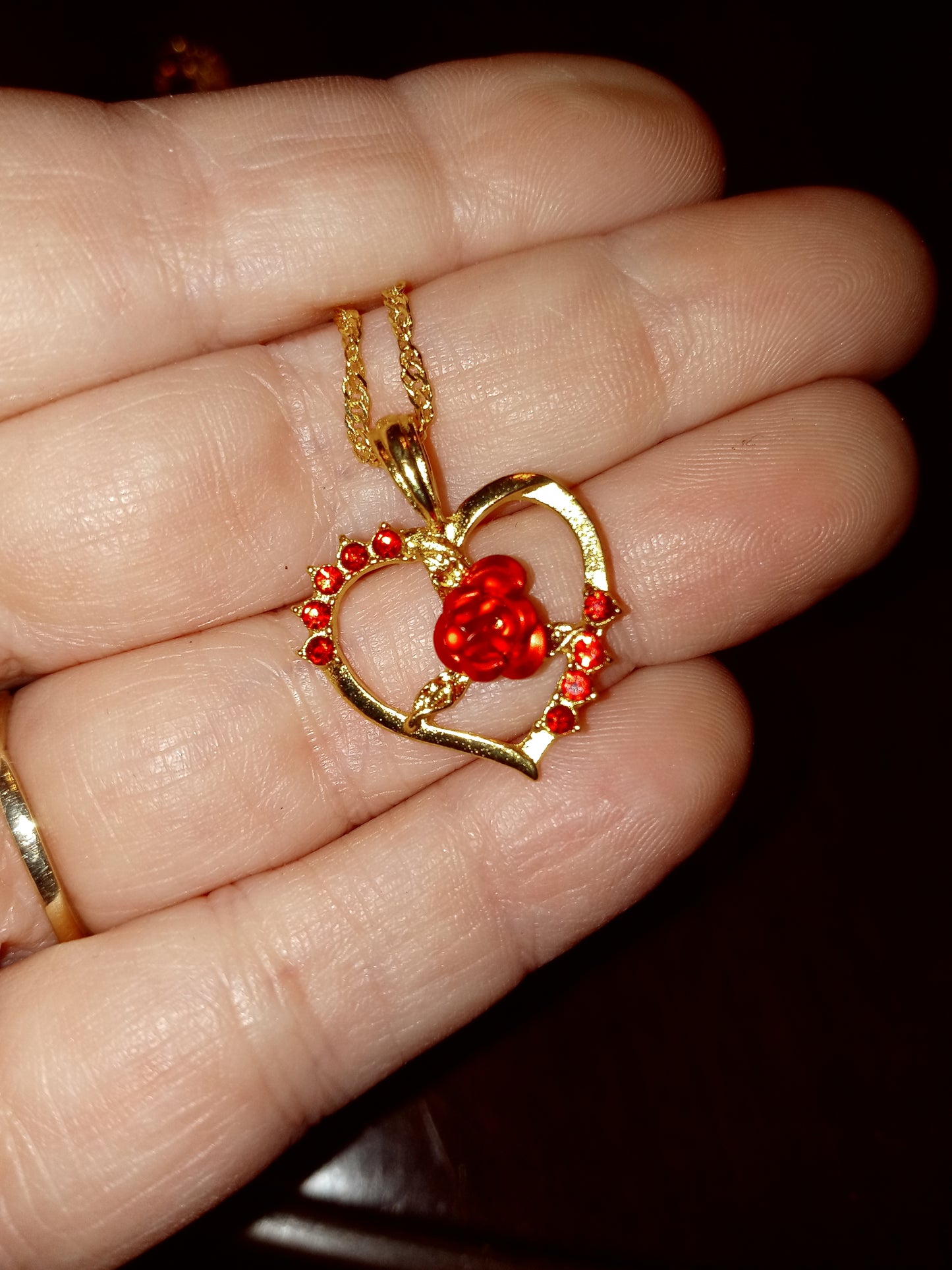 Briar Rose - Hearts jewelry set