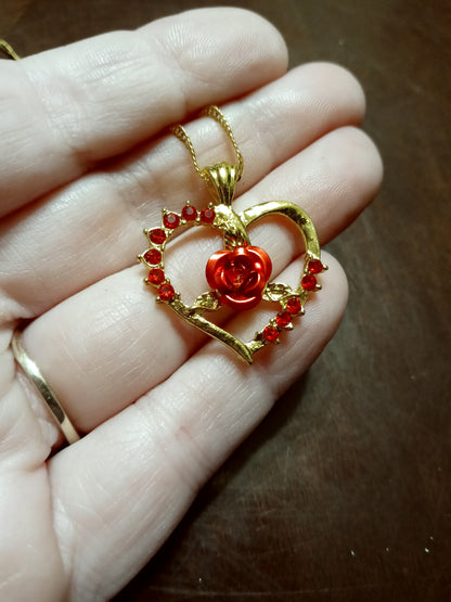 Briar Rose - Hearts jewelry set