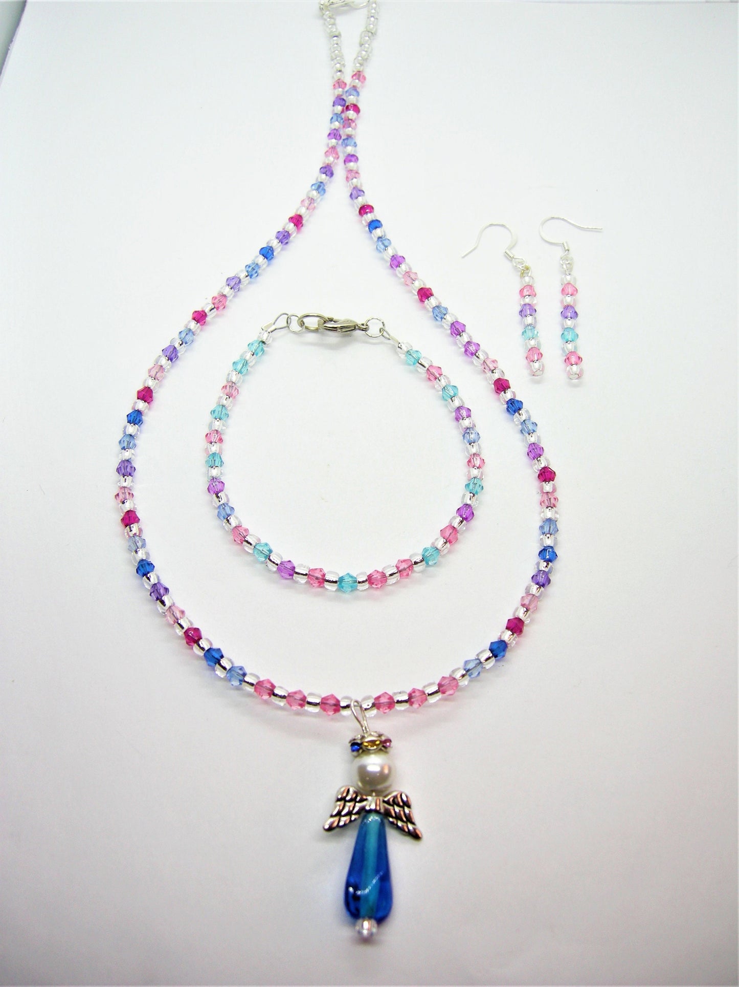 Celestine – Handcrafted Angel Jewelry Set