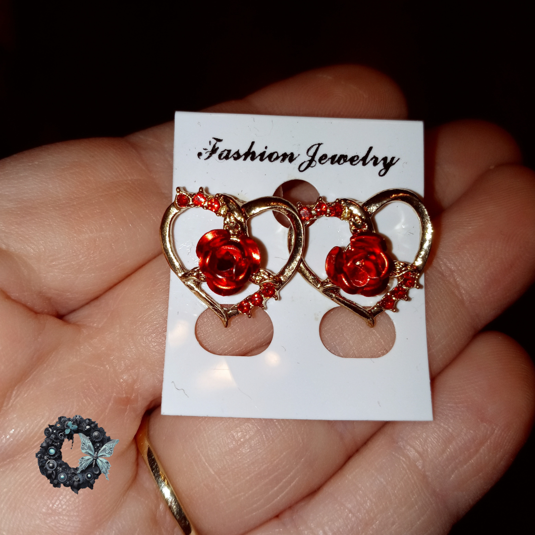 Briar Rose - Hearts jewelry set