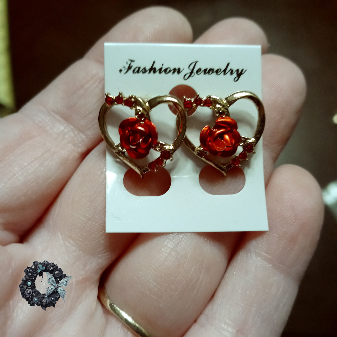 Briar Rose - Hearts jewelry set