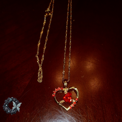 Briar Rose - Hearts jewelry set