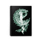 Musical Mermaid Spiral Notebook - Ruled Lines, Ideal for Journaling, Note-taking, Gift for Music Lovers, School Supplies, Art Projects
