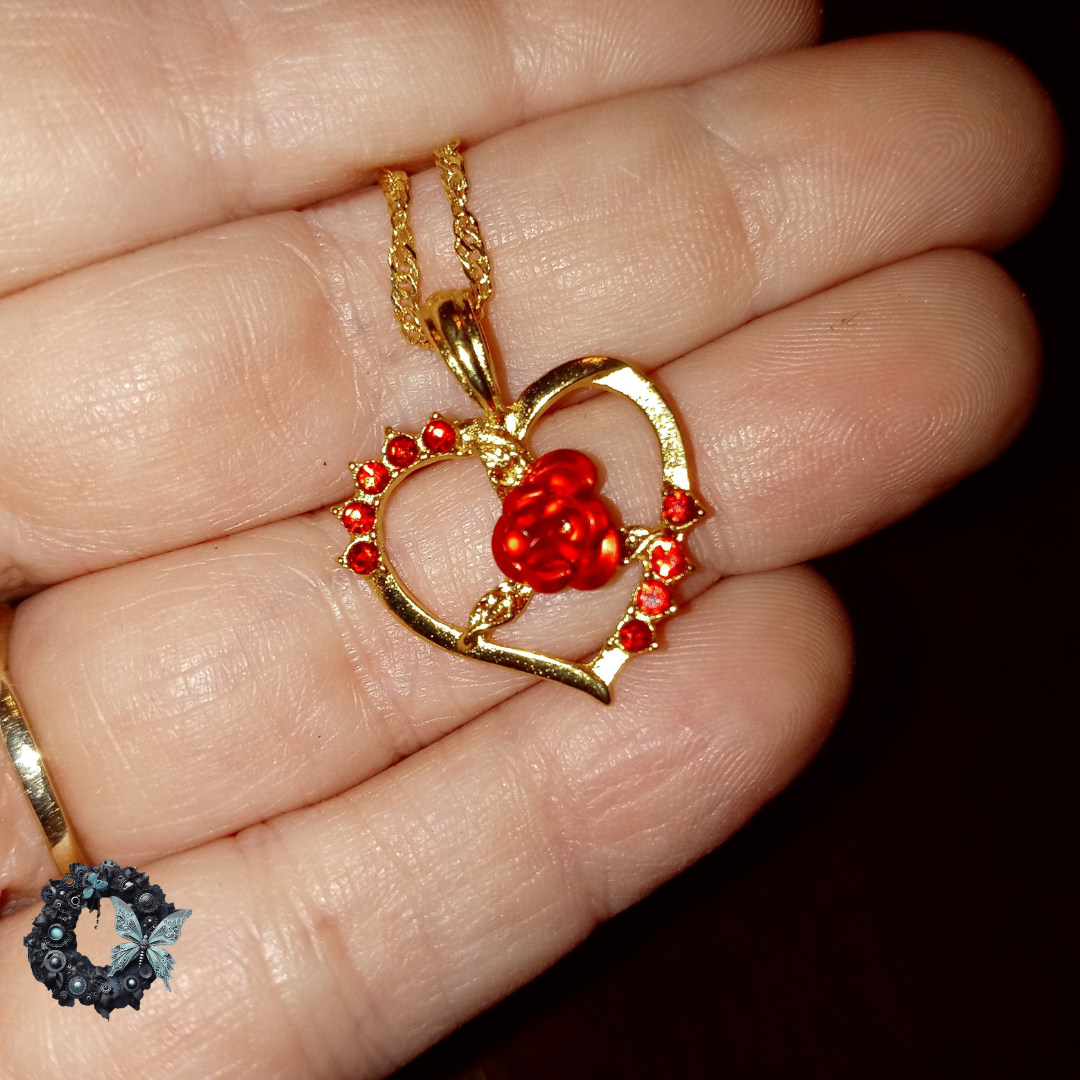 Briar Rose - Hearts jewelry set