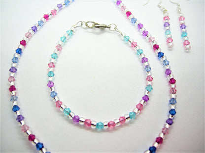 Celestine – Handcrafted Angel Jewelry Set