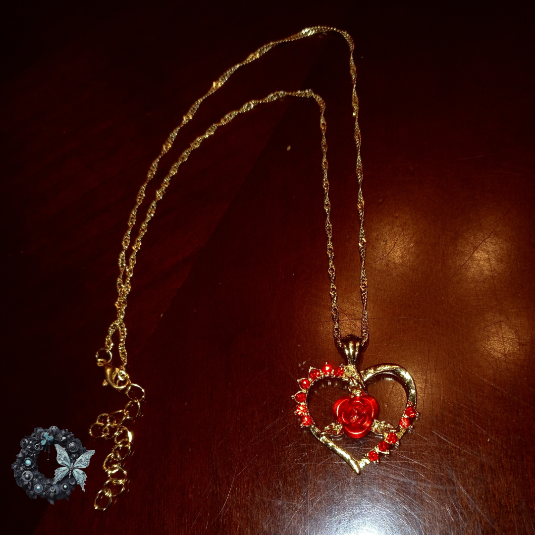 Briar Rose - Hearts jewelry set