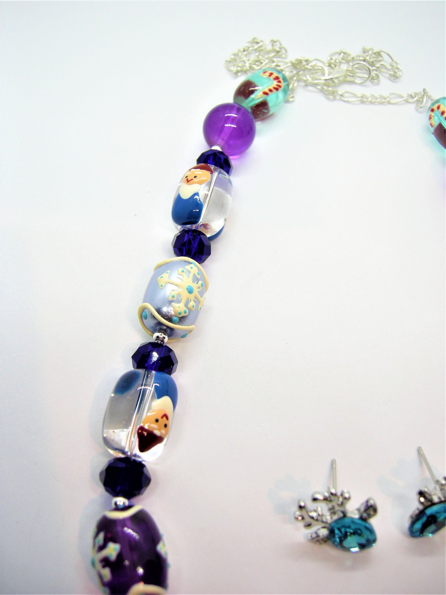 Finn – Handcrafted Gnome & Crystal Deer Jewelry Set