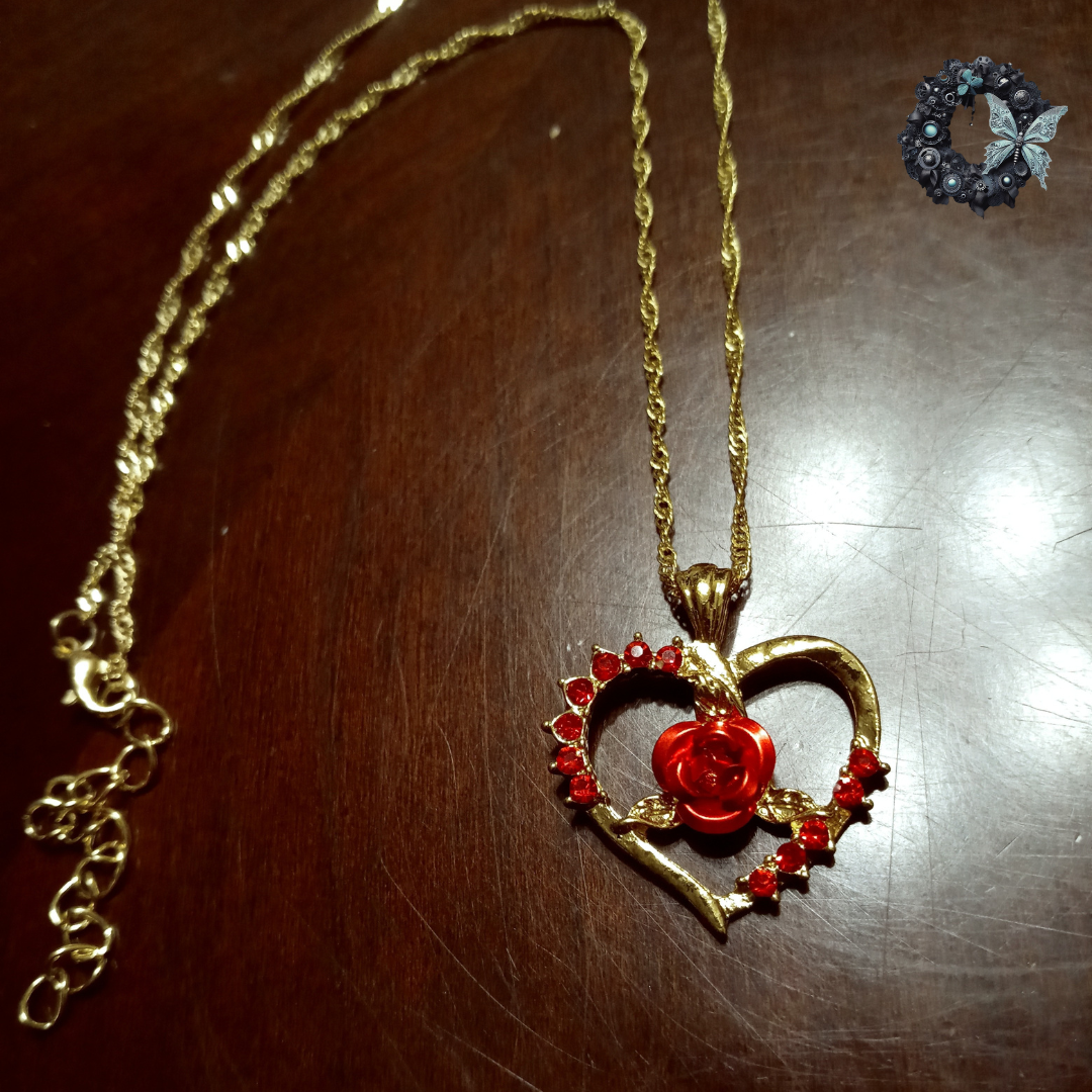 Briar Rose - Hearts jewelry set