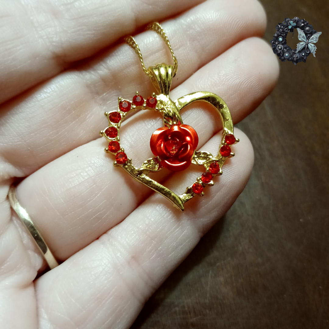 Briar Rose - Hearts jewelry set