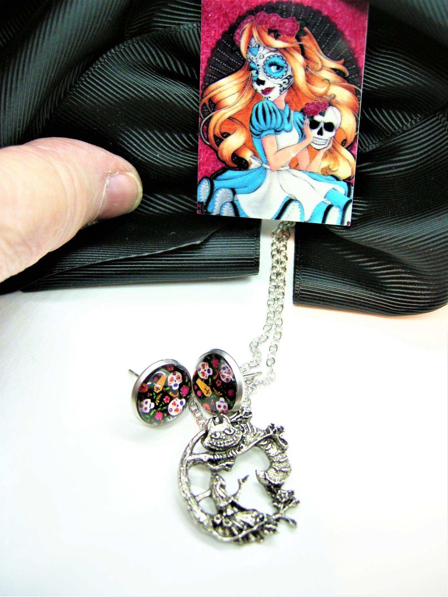 Sugar Skull Alice in Wonderland Set