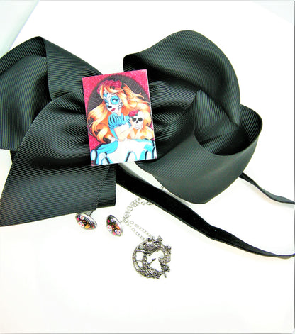 Sugar Skull Alice in Wonderland Set
