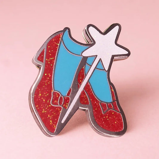 No Place Like Home - Ruby Slippers Enamel Pin