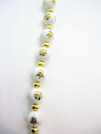 Fawn – Domed-Glass Deer & Pearl Necklace