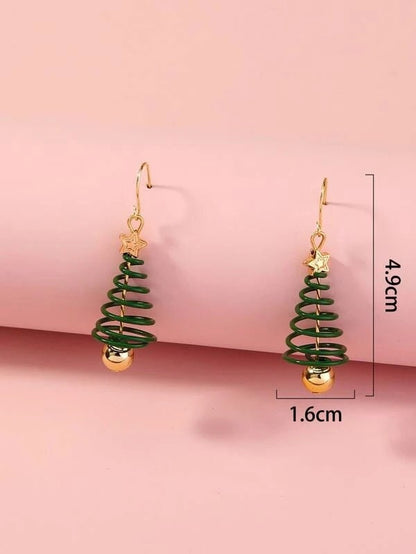 Lillian – Candy Cane Charm Necklace, Bracelet & Earrings Set