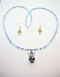 Seraphina – Angel Necklace & Christmas Tree Earrings