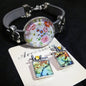 Handcrafted bracelet with southwestern earrings set