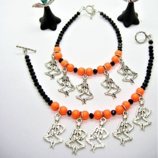 DISCONTINUED! Skeleton toggle bracelets LOT OF 2