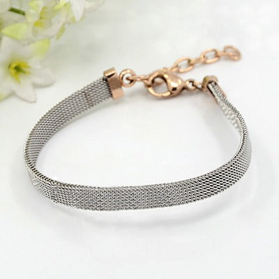 Mesh Bracelet,Industrial inspired jewelry,gift for her,birthday gift for wife